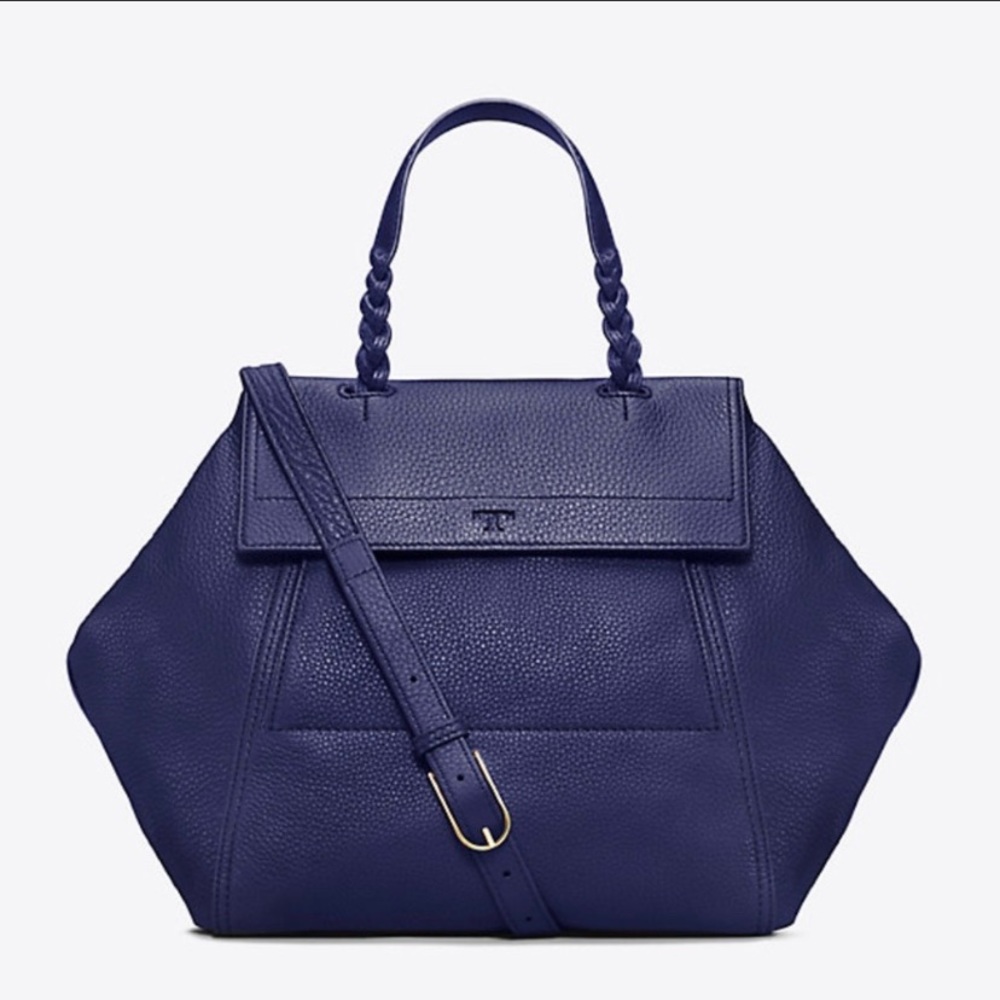 Tory Burch half moon satchel